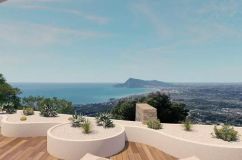 Altea Luxus Wohnung Meerblick, Pool - HA010