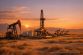 Oil production facility in Central Asia